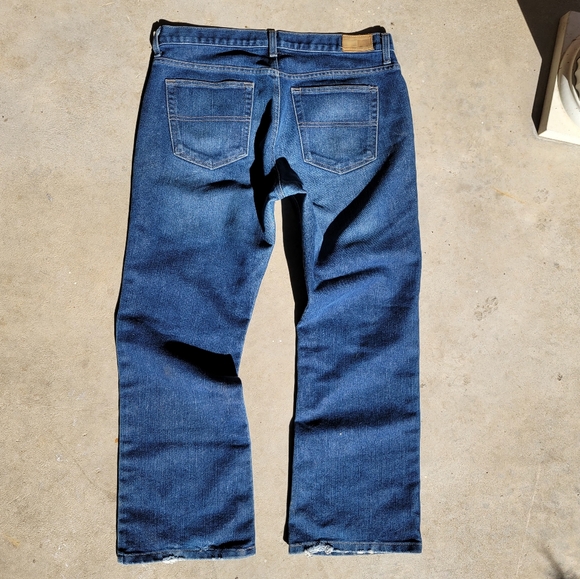 Tommy Hilfiger Low Rise Boot Jeans Wider Leg Bootcut Size 10 / 12 - Picture 5 of 8
